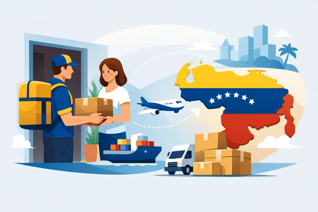Courier puerta a puerta Venezuela fácil
