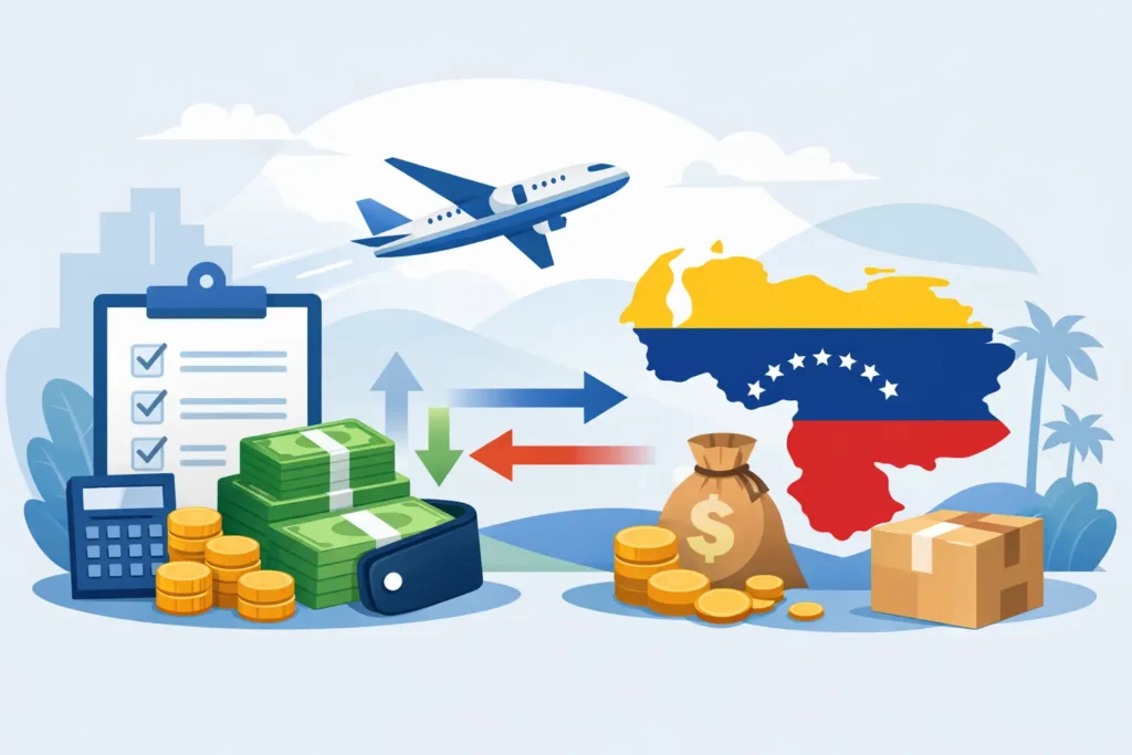 Cuánto cuesta enviar a Venezuela hoy